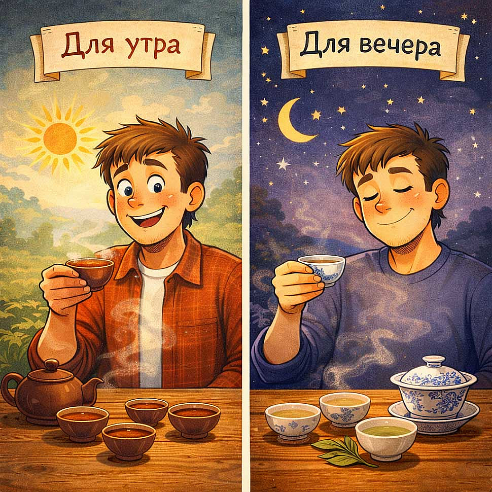 Разнообразие китайского чая